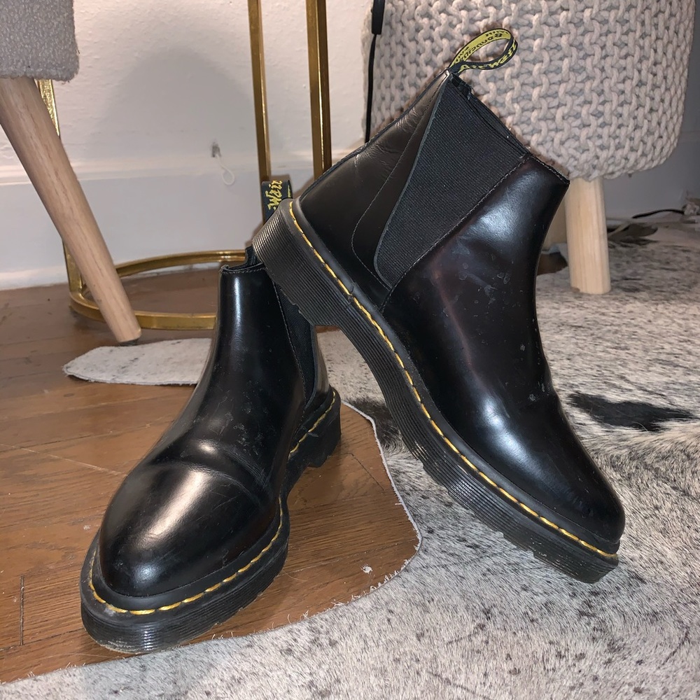Dr. Martens Pointed Toe Chelsea Boots